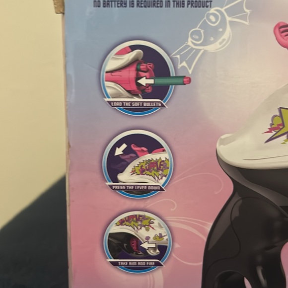 Nerf rebells pink crush blaster - Picture 2 of 2